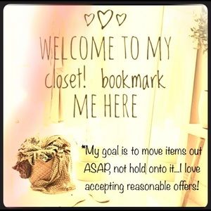 💖Like this listing as a bookmark to my closet💖